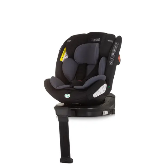 Slika Autosjedalica I-SIZE 40-150 cm ISOFIX 360 "TOURINO" obsidian Chipolino 
