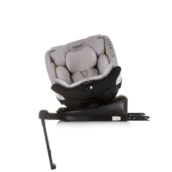 Slika Autosjedalica I-SIZE 40-150 cm ISOFIX 360 "TOURINO" ash grey Chipolino 