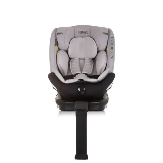 Slika Autosjedalica I-SIZE 40-150 cm ISOFIX 360 "TOURINO" ash grey Chipolino 