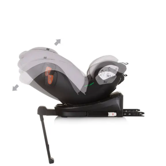 Slika Autosjedalica I-SIZE 40-150 cm ISOFIX 360 "TOURINO" ash grey Chipolino 