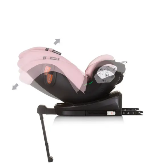 Slika Autosjedalica I-SIZE 40-150 cm ISOFIX 360 "TOURINO" flamingo Chipolino 