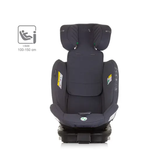 Slika Autosjedalica I-SIZE 40-150 cm ISOFIX 360 "TOURINO" granite Chipolino 