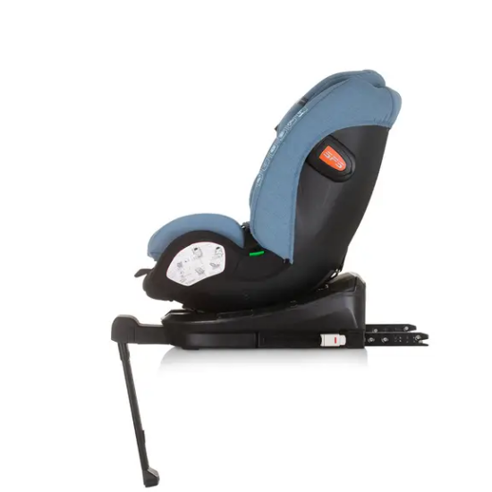 Slika A I-SIZE 40-150 cm ISOFIX 360 "TOURINO" plava Chipolino 