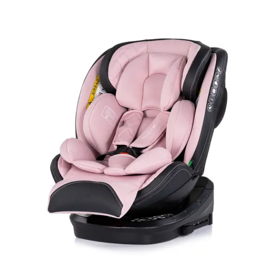 Slika Autosjedalica I-SIZE 40-150 cm ISOFIX 360 Hypnotic Pink Marshmallow Chipolino 