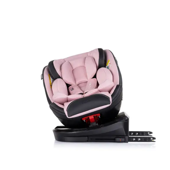 Slika Autosjedalica I-SIZE 40-150 cm ISOFIX 360 Hypnotic Pink Marshmallow Chipolino 