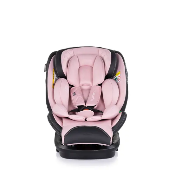 Slika Autosjedalica I-SIZE 40-150 cm ISOFIX 360 Hypnotic Pink Marshmallow Chipolino 