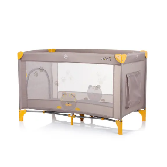 Slika Putni krevetić Capri Tiger Beige Chipolino 