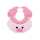 Štitinik za kupanje Little Duck - Pink Chipolino 
