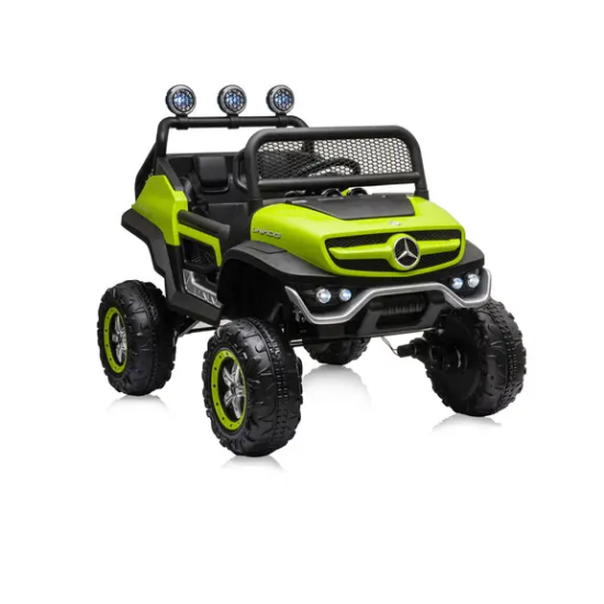 Slika Auto na akumulator OffRoad Unimog Zelen - Mercedes