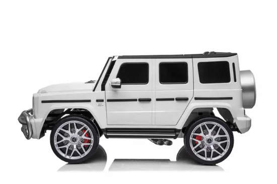 Slika Auto na akumulator 2 sjedala AMG G63 Bijeli- Mercedes