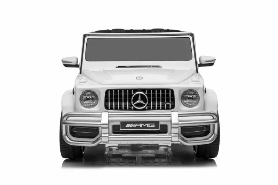 Slika Auto na akumulator 2 sjedala AMG G63 Bijeli- Mercedes