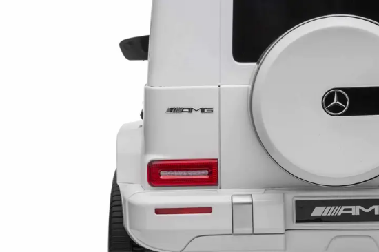 Slika Auto na akumulator 2 sjedala AMG G63 Bijeli- Mercedes