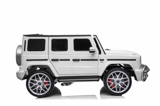 Slika Auto na akumulator 2 sjedala AMG G63 Bijeli- Mercedes
