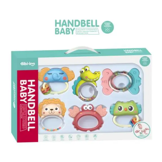 Slika Dječje grickalice i zvečke - Animals (6 kom) Chipolino 