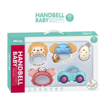 Slika Dječje grickalice i zvečke - Animals (5 kom) Chipolino 