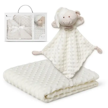 Slika Set dekica Bubble i tješlica Bear Bež InterBaby 