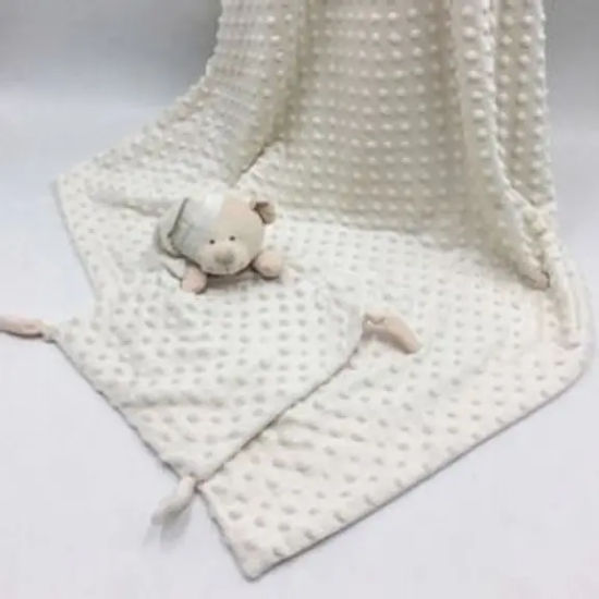 Slika Set dekica Bubble i tješlica Bear Bež InterBaby 