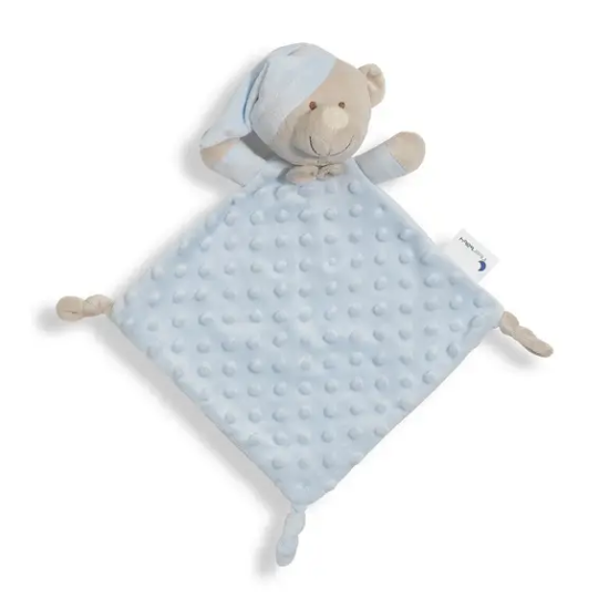 Slika Set dekica Bubble i tješlica Bear Plavo InterBaby 