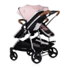 Slika 3u1 dječja kolica za blizance ili dvoje djece Duo Smart Pink Marshmellow Chipolino 