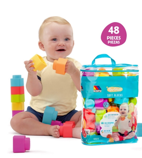 Slika Set kocki za slaganje - 48 kom - Molto