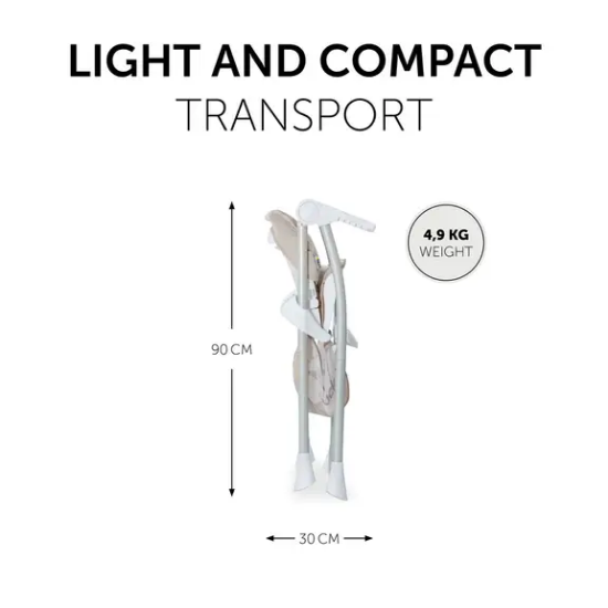 Slika Hranilica Sit N Fold Beige - Hauck