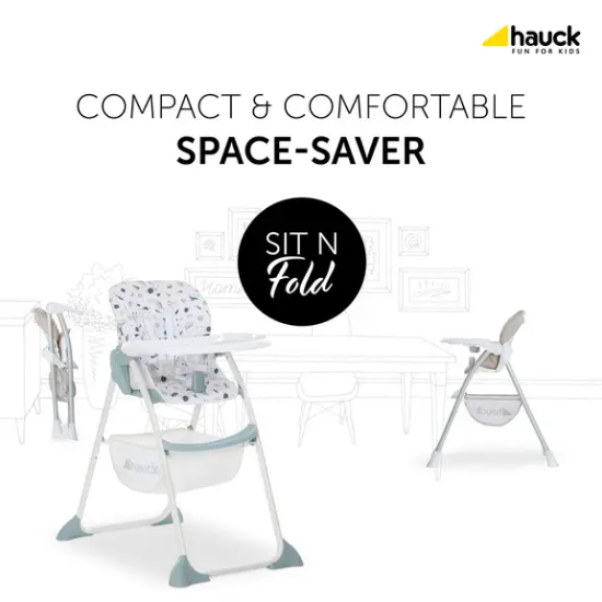 Slika Hranilica Sit N Fold Beige - Hauck