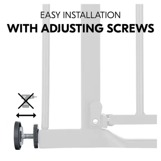 Slika Zaštitna ograda Clear Step 2 Set +9 cm produžetak- Dark Grey - Hauck