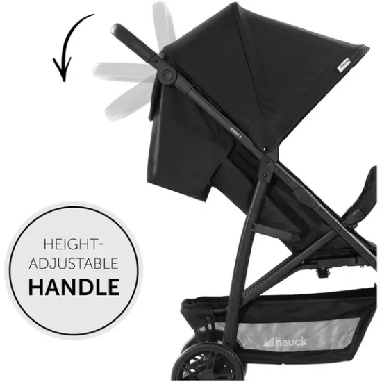 Slika Kolica Rapid 4 - crna - Hauck