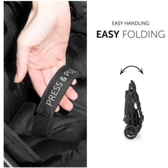 Slika Kolica Rapid 4 - Siva - Hauck