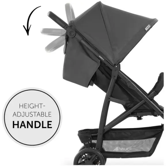 Slika Kolica Rapid 4 - Siva - Hauck