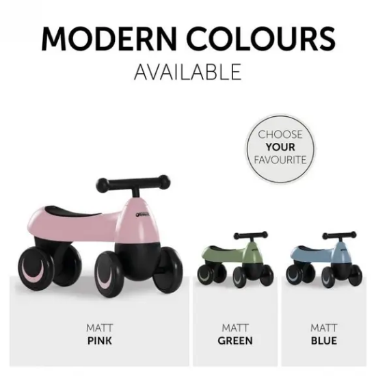 Slika Guralica 1st Ride Four Ride On Toy - Matt Pink - Hauck