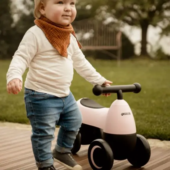 Slika Guralica 1st Ride Four Ride On Toy - Matt Pink - Hauck