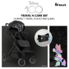 Slika Kolica Travel N Care Set - Disney 100 - Black - Hauck