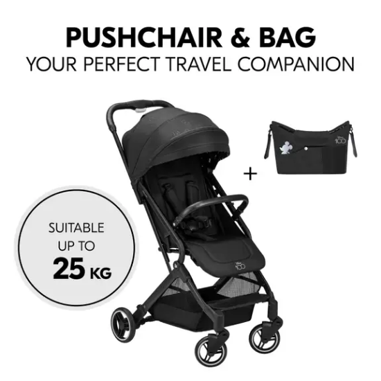 Slika Kolica Travel N Care Set - Disney 100 - Black - Hauck