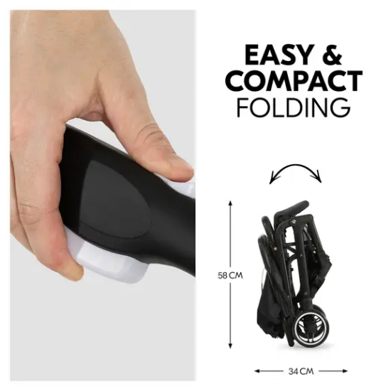 Slika Kolica Travel N Care Set - Disney 100 - Black - Hauck