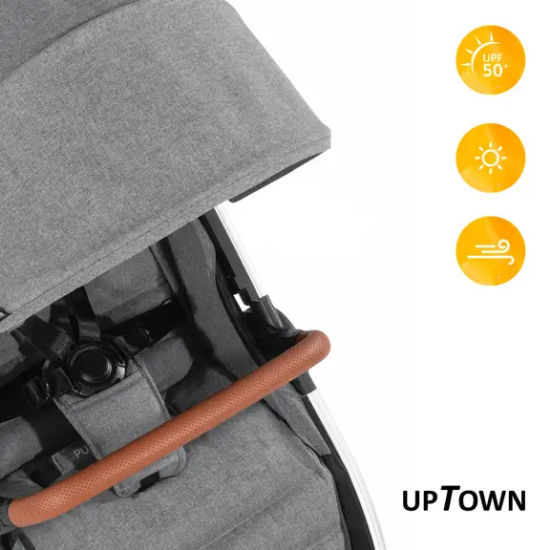 Slika Kolica Uptown Melange Siva - Hauck