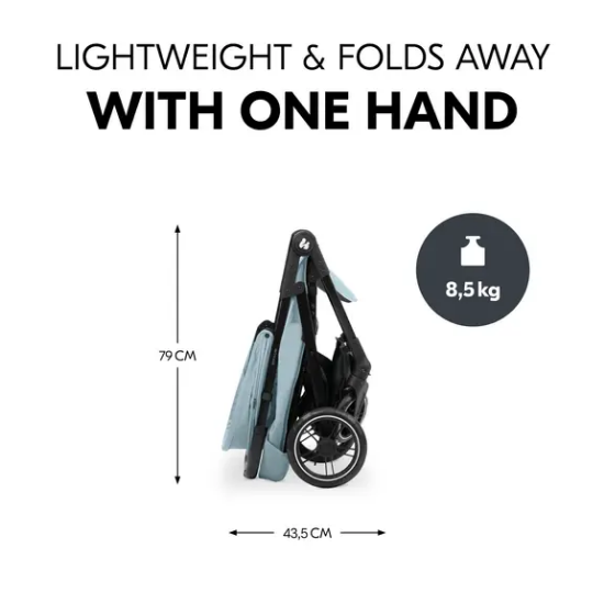 Slika Kolica Shop N Care - Dusty Blue - Hauck