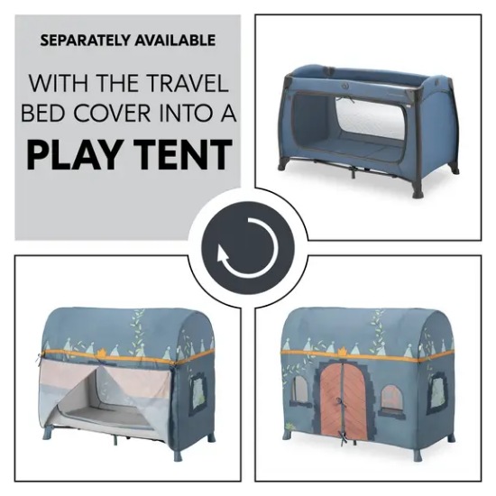 Slika Putni krevetić Play N Relax Center Dark Blue - Hauck