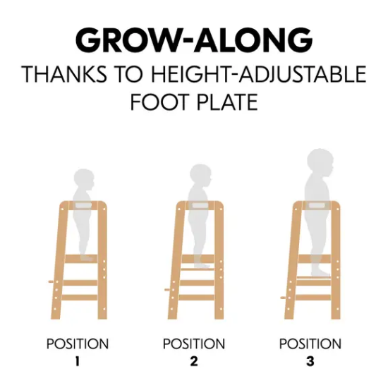 Slika Toranj/povišenje Learn N Explore - Natural - Hauck