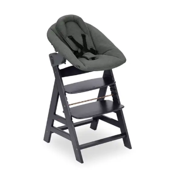 Slika Hranilica Alpha Newborn Set Plus - Dark Grey - Hauck