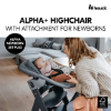 Slika Hranilica Alpha Newborn Set Plus - Dark Grey - Hauck