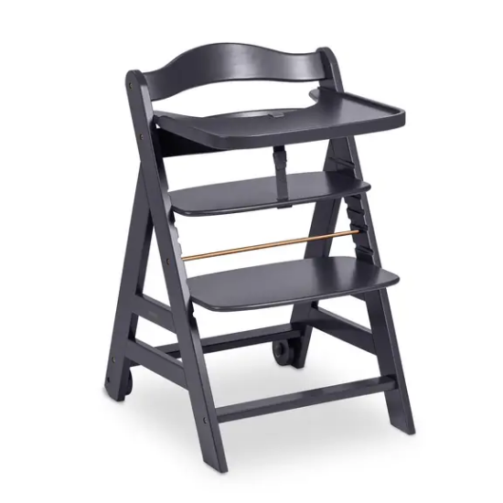 Slika Hranilica Beta+ Dark Grey sa dodacima - Hauck