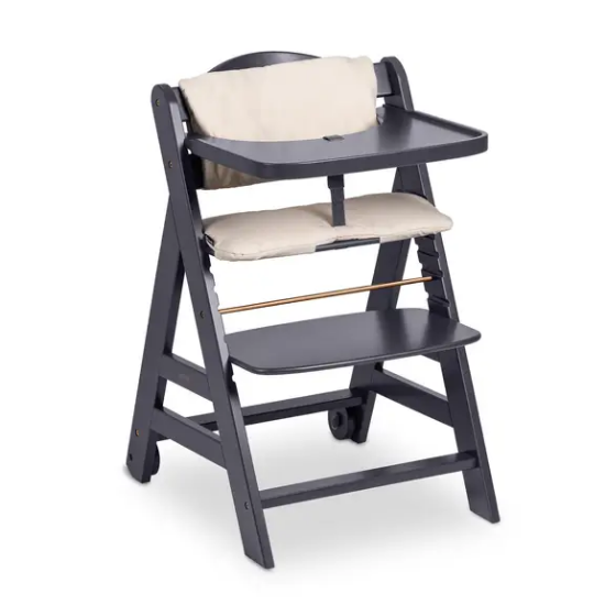 Slika Hranilica Beta+ Dark Grey sa dodacima - Hauck