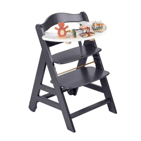 Slika Hranilica Beta+ Dark Grey sa dodacima - Hauck