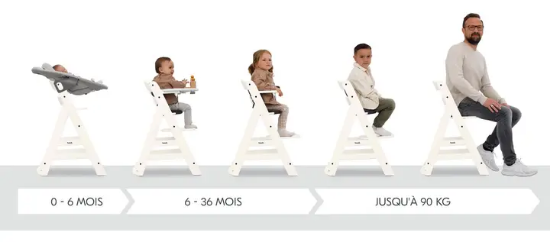 Slika Hranilica Beta+ Dark Grey sa dodacima - Hauck