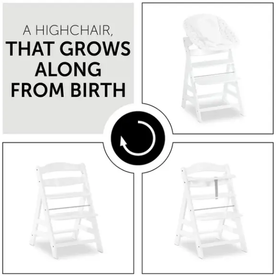 Slika Hranilica Alpha + white - Hauck