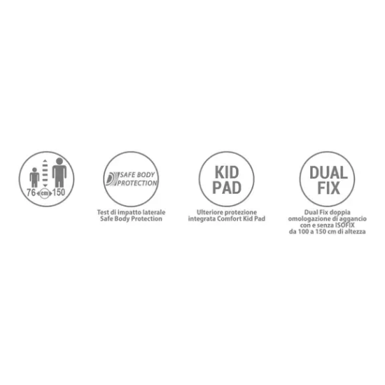 Slika Autosjedalica Tender i-Size Silver - Foppapedretti