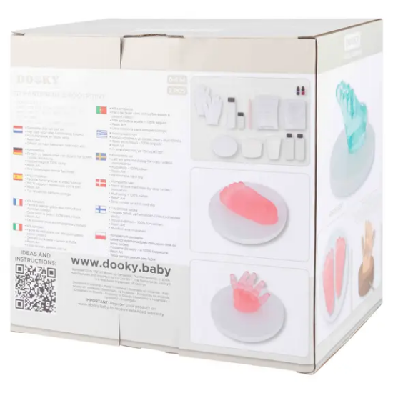 Slika Crystal Memories 3D otisak ruke i stopala - Dooky