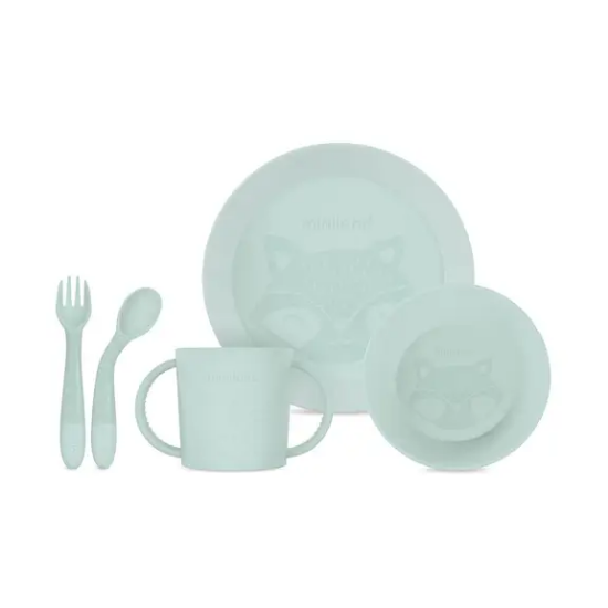 Slika Set za jelo round mint Miniland 