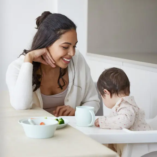 Slika Set za jelo round mint Miniland 